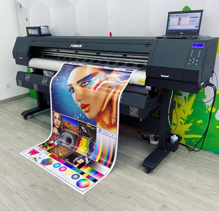Large format printing samples